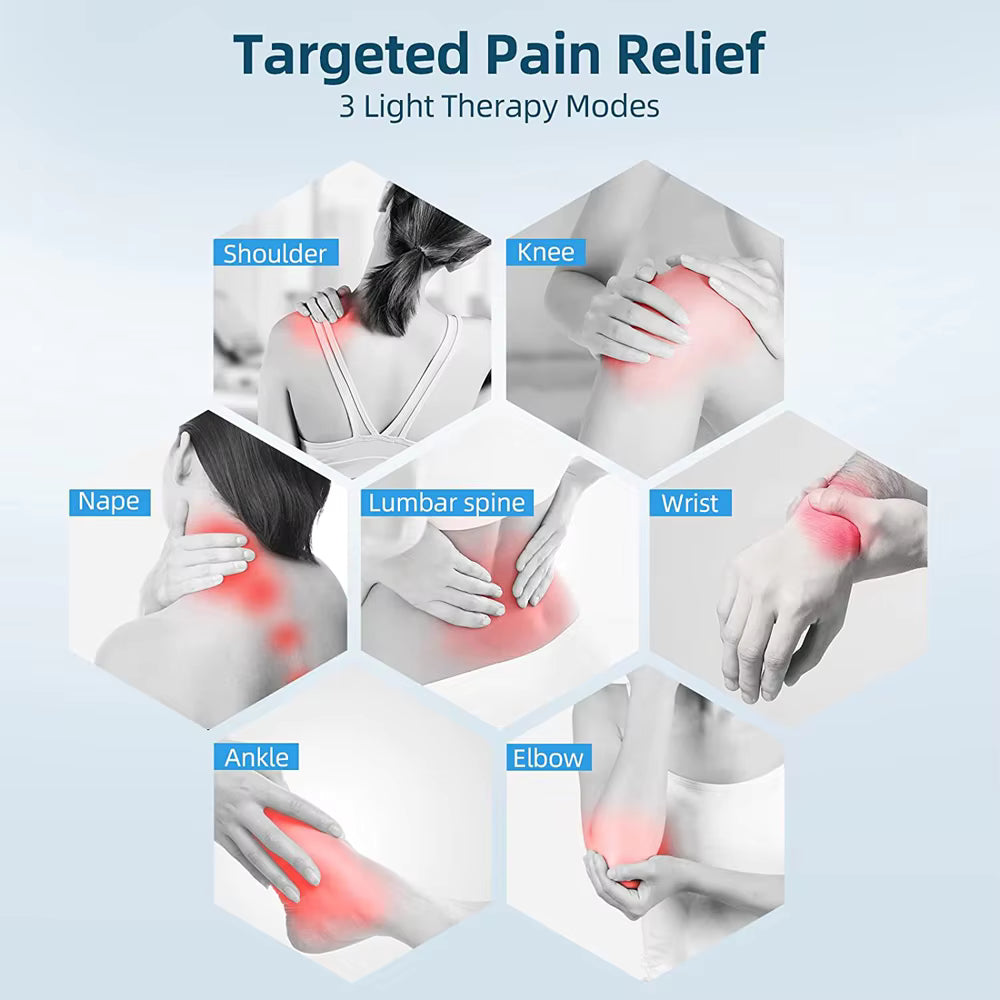 Portable 3-in-1 Red Light & Infrared Lip & Oral Pain Relief Wand