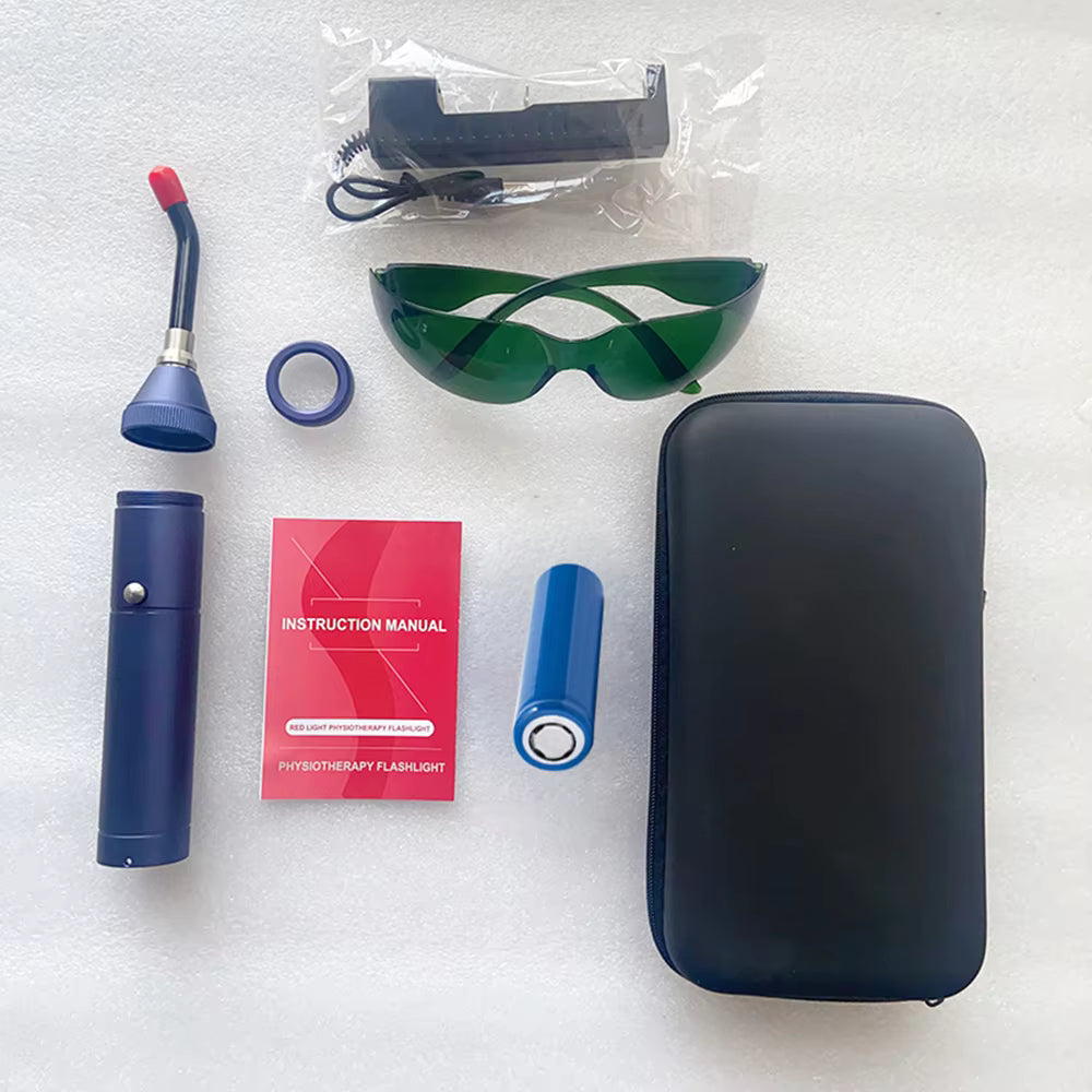 Portable 3-in-1 Red Light & Infrared Lip & Oral Pain Relief Wand