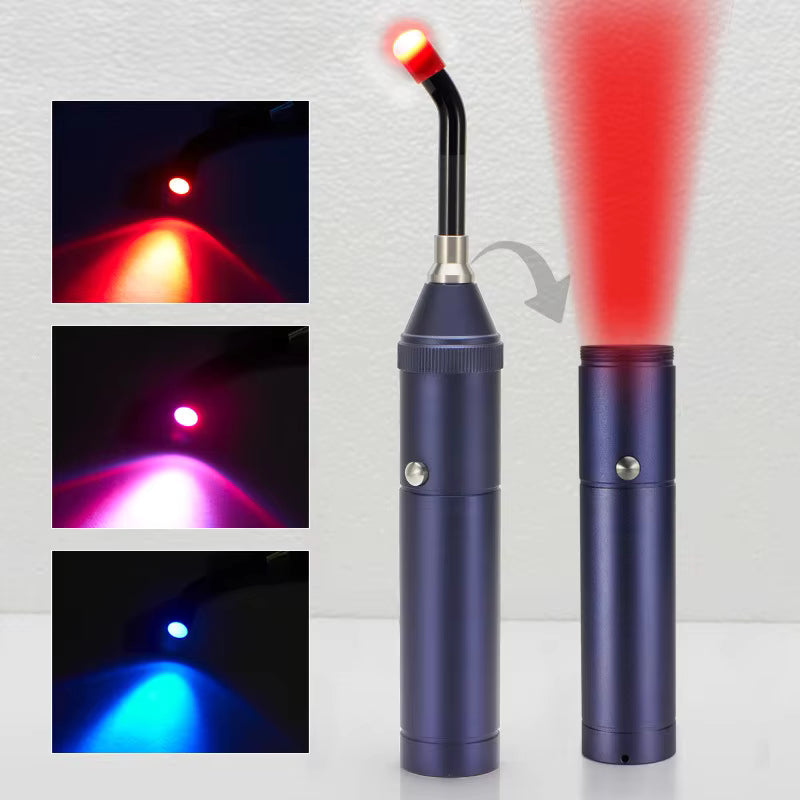 Portable 3-in-1 Red Light & Infrared Lip & Oral Pain Relief Wand