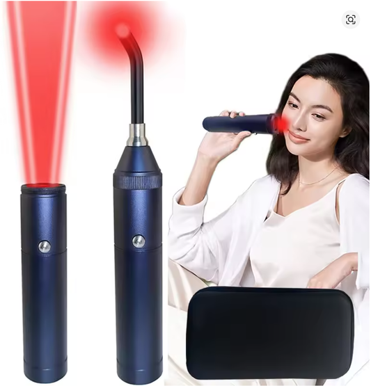 Portable 3-in-1 Red Light & Infrared Lip & Oral Pain Relief Wand