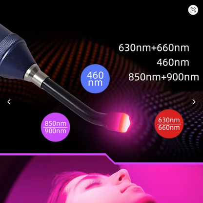 Portable 3-in-1 Red Light & Infrared Lip & Oral Pain Relief Wand